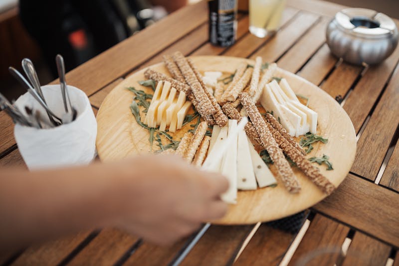 Golden cheesy melt dish freshly prepared at Dions